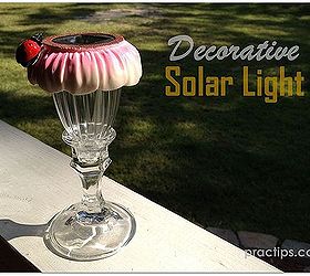 diy decorative solar light, crafts, lighting, outdoor living