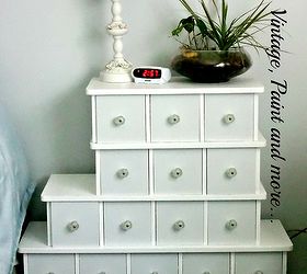 vintage nightstands, bedroom ideas, home decor, painted furniture