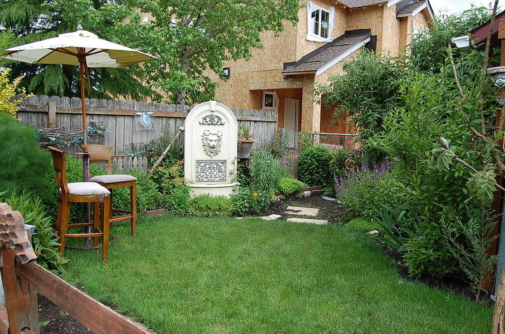 my backyard habitat, gardening, outdoor living, patio, pets animals