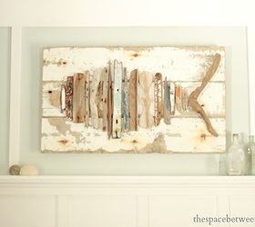 inspiring diy projects, crafts, painted furniture, repurposing upcycling, DIY Driftwood Fish via The Space Between
