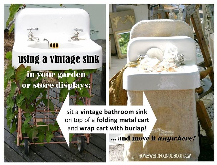 i have a sink ing feeling about this project, flowers, gardening, outdoor living, repurposing upcycling, yeah it is