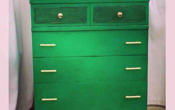 Kelly Green Vintage dresser