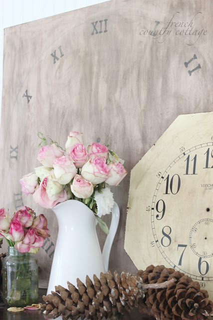 diy vintage inspired clock faces, home decor