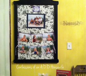 repurpose an old mirror to display pictures, home decor, repurposing upcycling, Use an old mirror frame to display pictures