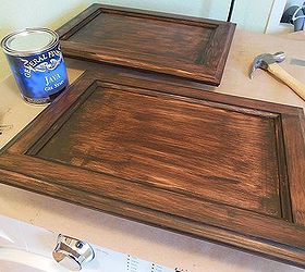 gel stained vanity, bathroom ideas, home decor, painting, First coat of Gel Stain