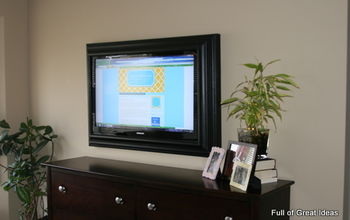 Picture Perfect TV - Cómo hacer un marco de televisión de pantalla plana con el ajuste