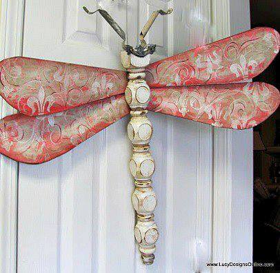 Assembly Instructions, Dragonfly Made From Ceiling Fan Blades
