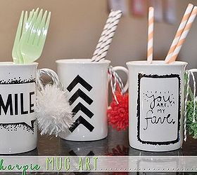 need a simple gift idea how about sharpie mugs, crafts