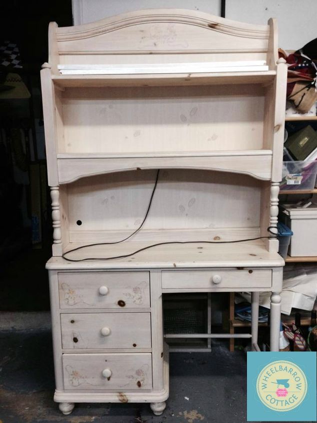 the study of a lucky find, painted furniture