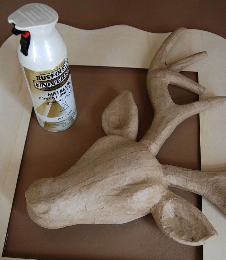 Faux deer head diy crafts home decor papier mache deer head from michaels Faux deer head diy crafts home decor papier mache deer head from michaels