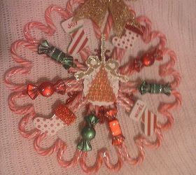 candy cane wreaths, christmas decorations, crafts, seasonal holiday decor, wreaths