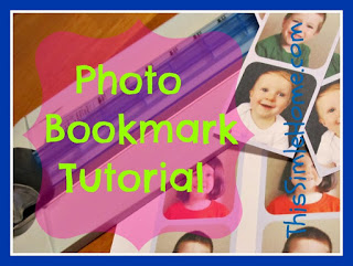 photo bookmark tutorial for mother s day and father s day, crafts