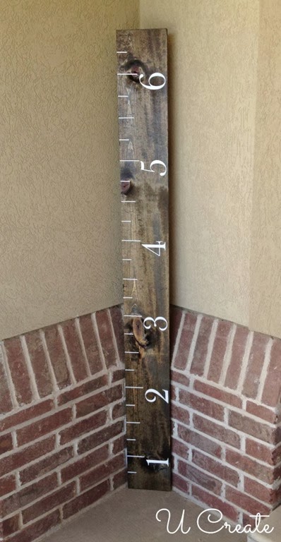 diy growth chart, crafts, woodworking projects