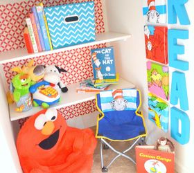 closet under the stairs turned kids reading nook, entertainment rec rooms, home decor