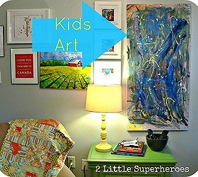Oversized Art Created by Your Own Kids