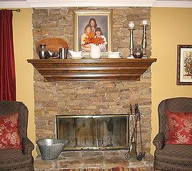 q we would like to re do our fireplace and would like suggestion on what, concrete masonry, diy, fireplaces mantels, home decor, living room ideas