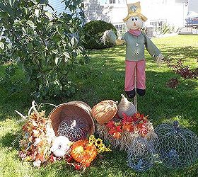 falling for pumpkins and sunflowers, curb appeal, gardening, outdoor living, repurposing upcycling, seasonal holiday decor