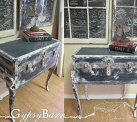 what are those fabulous legs you ask the knock knee trunk table, home decor, repurposing upcycling, The two side by side For pinning purposes Pop by our facebook page at and see more