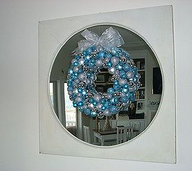 ornament wreath, christmas decorations, crafts, seasonal holiday decor, wreaths