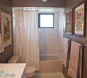 our kind of quickie a weekend bathroom makeover, bathroom ideas, home decor, painting, This project cost us little in money time or energy We re saving those for some other spaces that can t be so quickly fixed