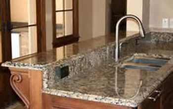 Re-doing Counter Tops to Look Like Granite Cheaply With No Paint