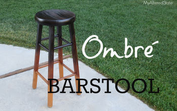 Refinished Ombré Barstool | My Altered State