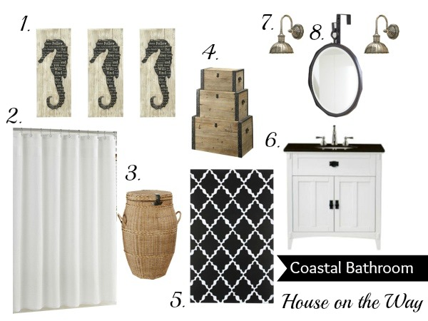 Black White Coastal Bathroom Inspiration Board Hometalk Black White Coastal Bathroom Inspiration Board Ideas Home Decor And