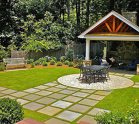 check out this inviting outdoor living space it includes a custom deck around a, decks, outdoor living