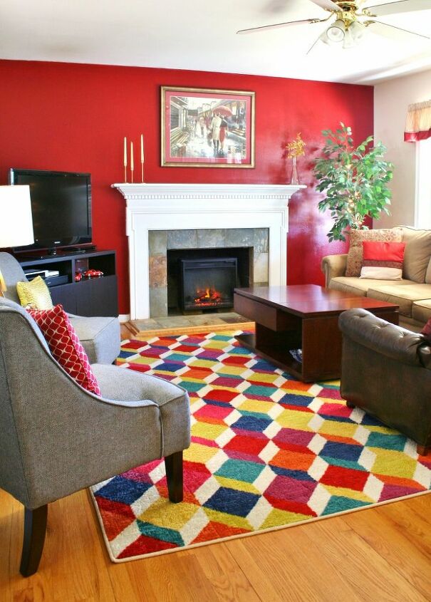 decorating with a spouse our rug story, flooring, home decor, living room ideas