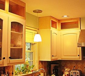 q do you have upper cabinets in your kitchen, doors, kitchen cabinets