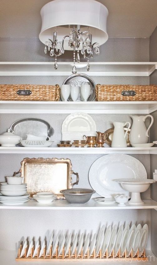 gray and white pantry makeover, closet, kitchen design, painting