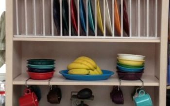 DIY - Adding a plate rack to my cabinets