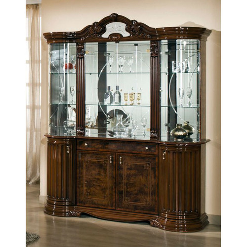 curio cabinets timeless designs, Elizabeth Italian Display Cabinet