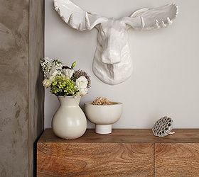 using animals in home decor, home decor, wall decor, West Elm has some amazing papier m ch animals for your home