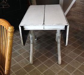 sad little duncan fife table turned gorgeous eye catching star, chalk paint, painted furniture