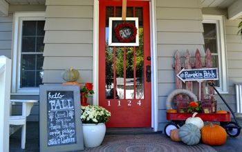 Front Porch Decor - Perfect for Fall