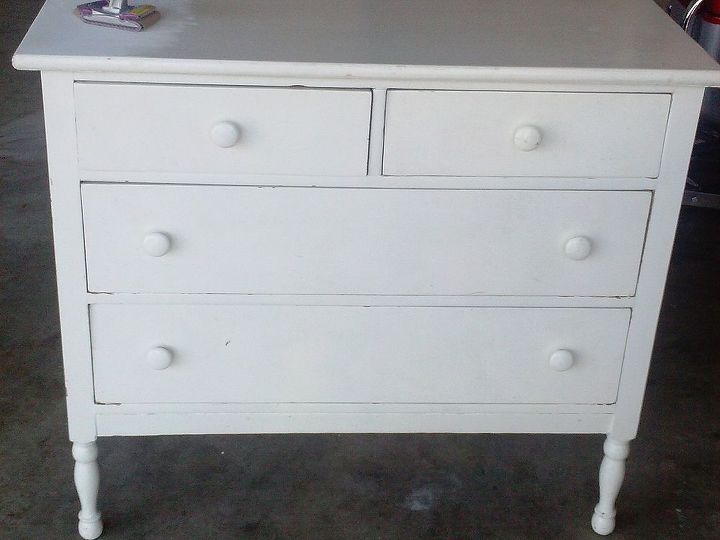 dresser turned media cabinet my beach inspired home, painted furniture, repurposing upcycling, Before