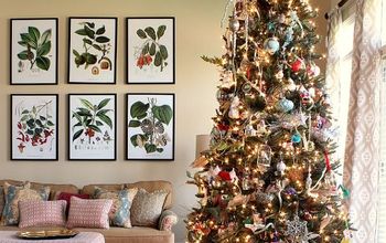 Family Christmas Tree With Designer Details