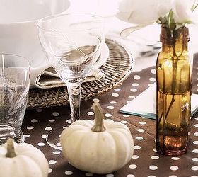 fall entertaining decor table setting for fall, home decor, seasonal holiday decor, Mini pumpkins celebrate Fall