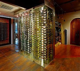 wine cellar walls and flooring, storage ideas