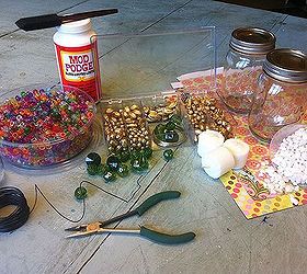 how to make a mason jar lantern, crafts, mason jars