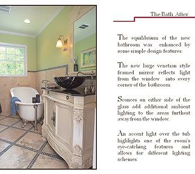 how d they do that a small bath transformation, bathroom ideas, home improvement, wall decor, See more and learn more about AK s bath remodels