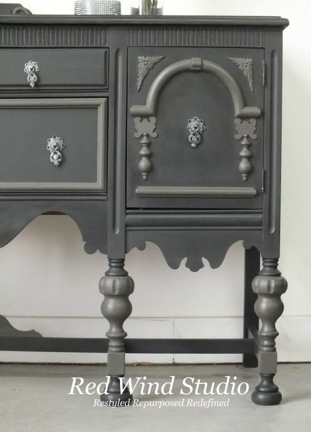 glamming it up, painted furniture