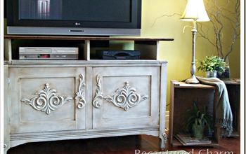 Old Chest repurposed to an Entertainment Unit