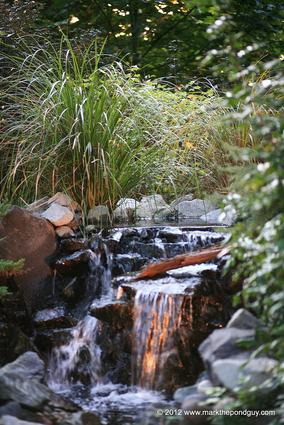 vida ao ar livre mark the pond guy 39 s yard, Cascata