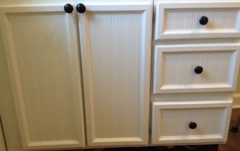 Update Cabinet Doors - From Plank Panel to Bead Beautiful