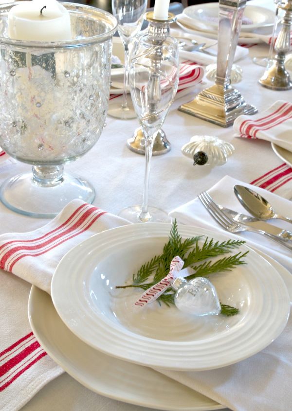 our scandinavian christmas tablescape, christmas decorations, seasonal holiday decor