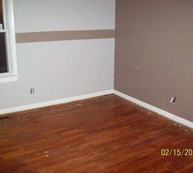 nursery room redo, bedroom ideas, diy, home decor, painting, carpet is gone and walls are painted
