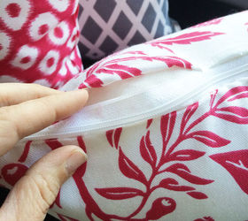 no sew pillow with zippers, crafts, reupholster, Visit to see why this happened