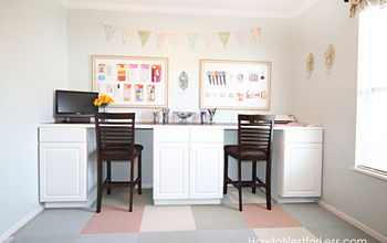 Craft Room DIY Desk Tutorial